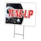 Signmission Tune-up Yard Sign & Stake outdoor plastic coroplast window, C-1216-DS-Tune-Up C-1216-DS-Tune-Up - alternate 1